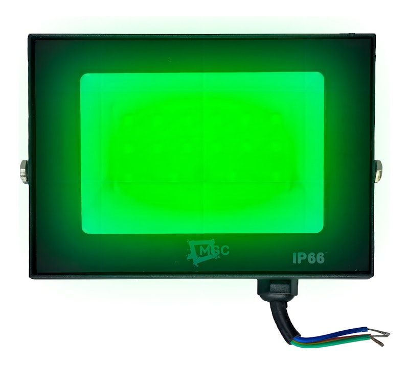 Refletor Led Holofote 50 W Luz Verde 1