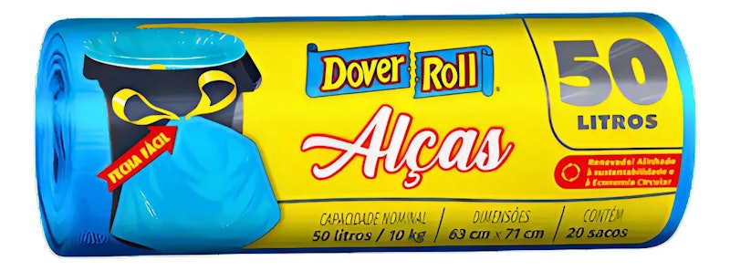Sacos para Lixo com Alças 50 L 1
