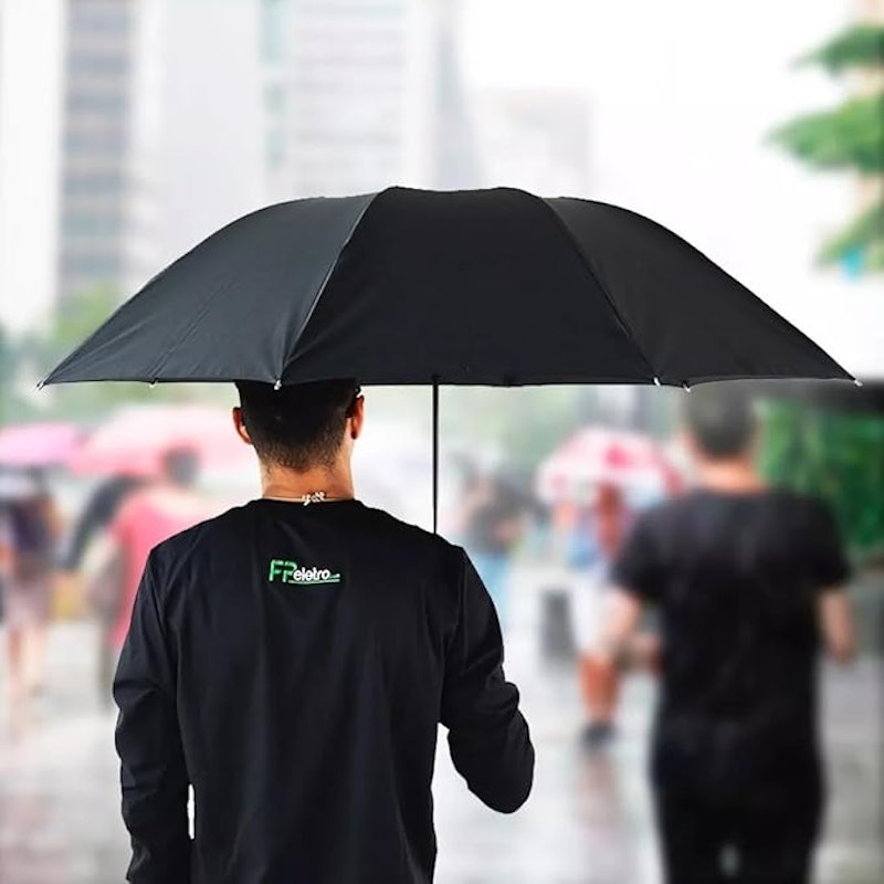 Guarda-Chuva Abre e Fecha Automático Contra Vento Reforçado 4