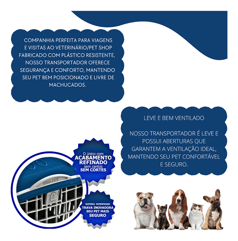 Caixa de Transporte Pet Nº4 até 18 kg 4