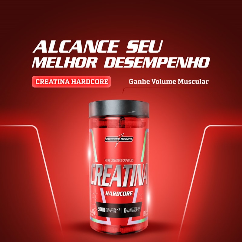 Creatina 100% Pura Hardcore 2