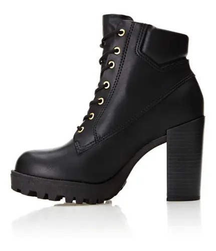 Bota Coturno Cano Curto Moleca 4
