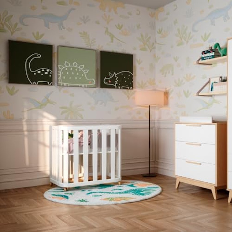 Berço Evolutivo 3 em 1 Branco Fosco Linha Loop 3