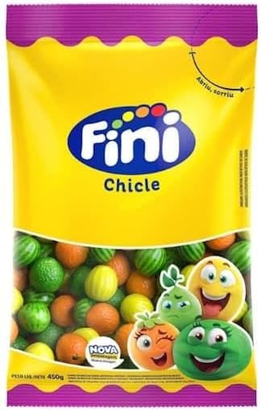 Chicle Salada de Frutas Azedinhas Fini 1