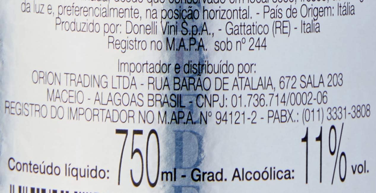 Espumante Prosecco Donelli Brut 750 ml 2