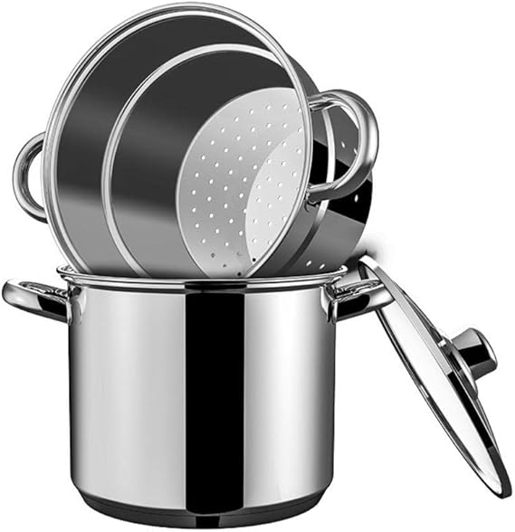 Espagueteira Caldeirão em Aço Inox Brinox Savoy 3