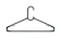 SANREMO Cabide para Calça de Plástico (Kit 10) 1