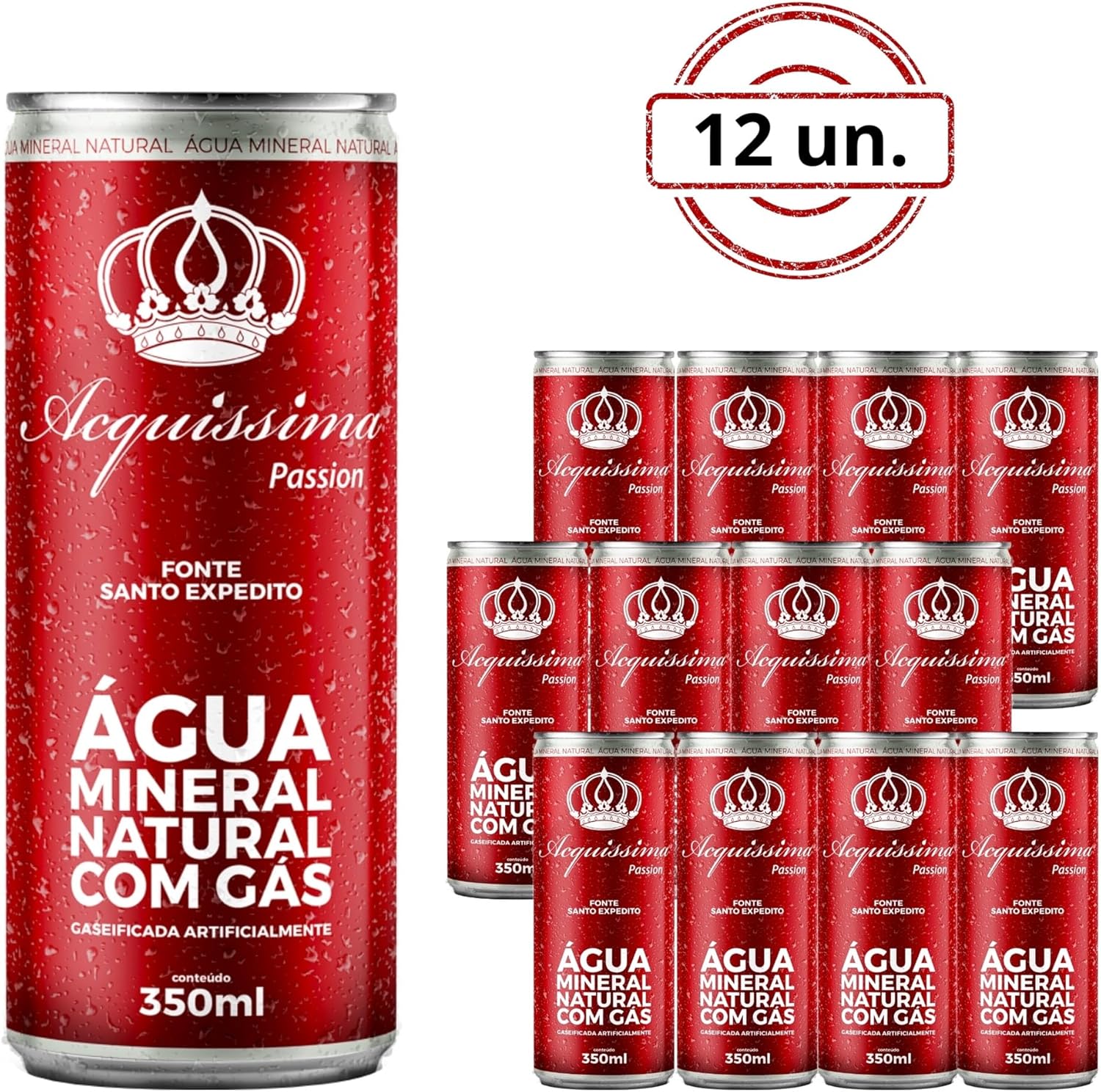 Água Mineral Natural Acquissima Passion 2