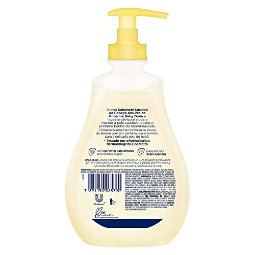 Sabonete Líquido de Glicerina Baby Dove Hidratação Glicerinada 2