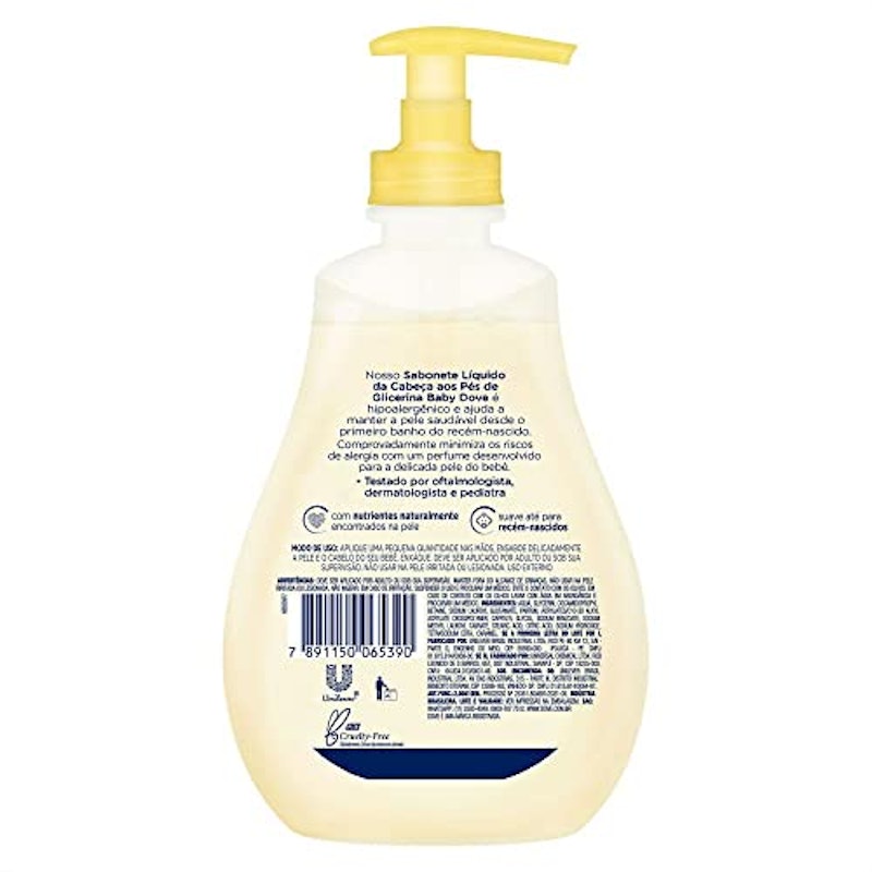 Sabonete Líquido de Glicerina Baby Dove Hidratação Glicerinada 2