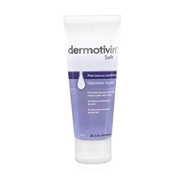 Dermotivin Soft Sabonete Líquido Facial 1