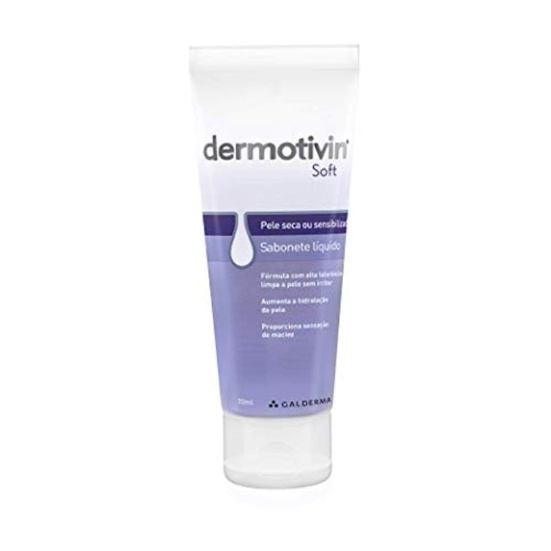 Dermotivin Soft Sabonete Líquido Facial 1
