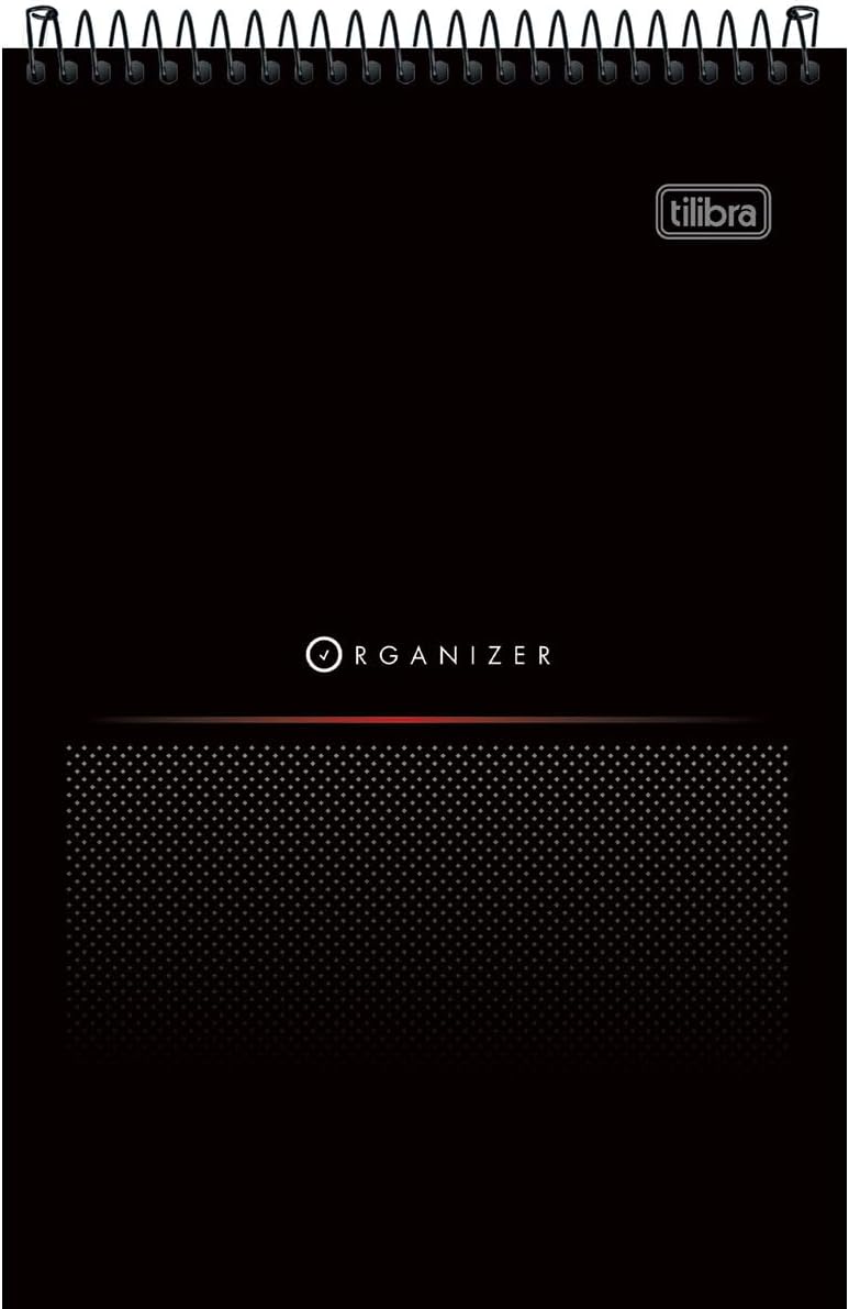 Caderno Espiral ao Alto Capa Flexível P Organizer 1