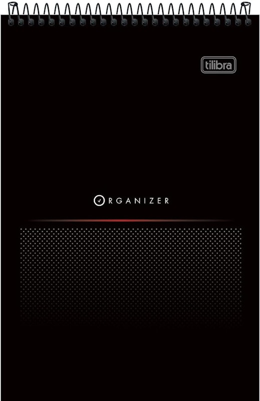 Caderno Espiral ao Alto Capa Flexível P Organizer 1