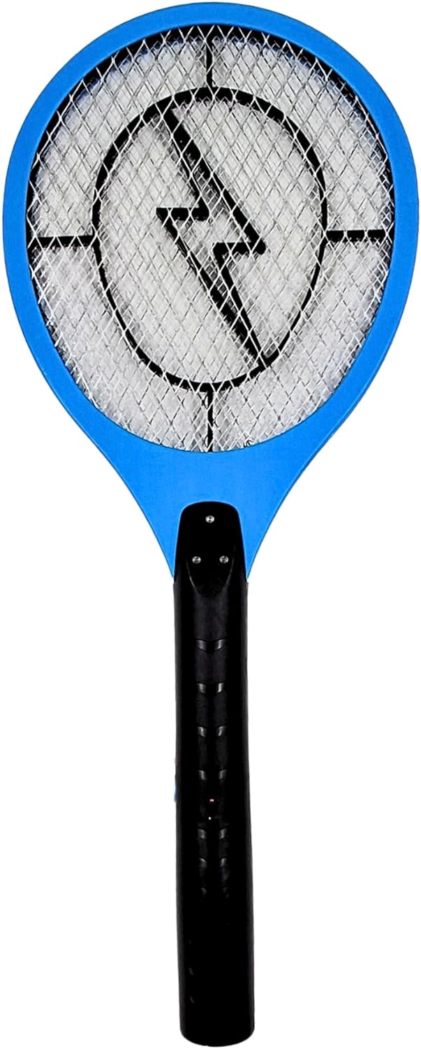 Raquete Elétrica Mata Mosquito e Insetos Recarregável Bivolt Full Toys 5