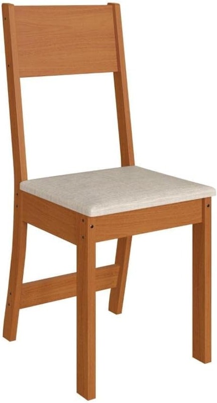 Conjunto Sala de Jantar com 1 Mesa e 6 Cadeiras Viena 4