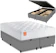 INDUCOL Cama Box Baú Colchão Casal King Molas Ensacadas Real Inducol 1
