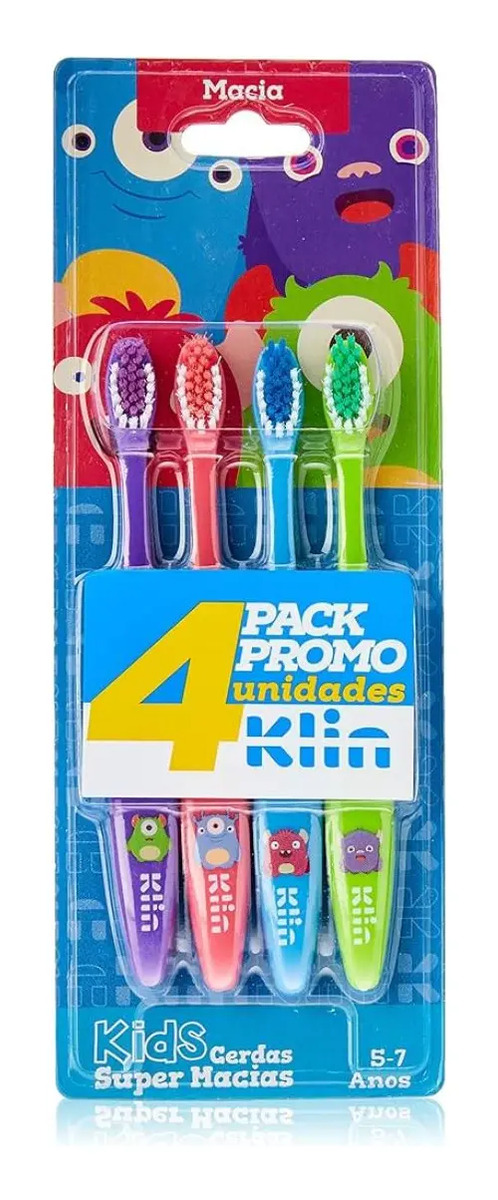 Escovas Dental Infantil Monstrinhos 1