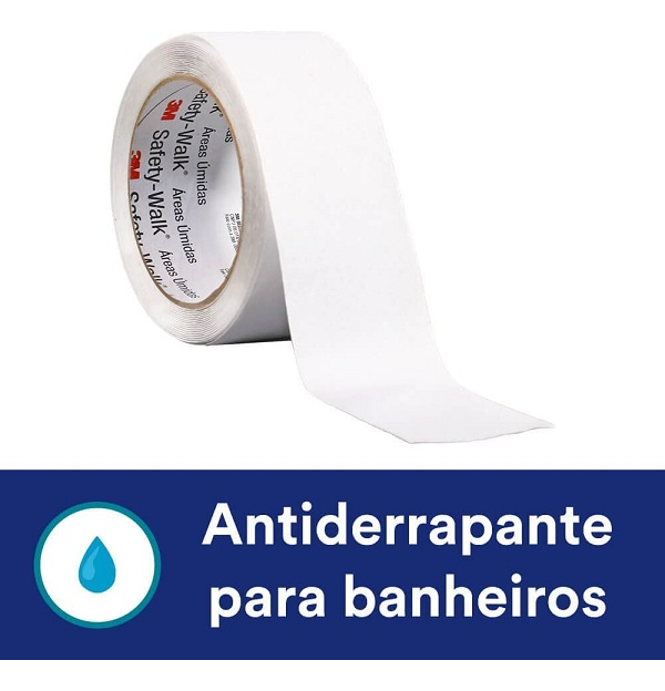 Fita Antiderrapante para Banheiro 3M Safety-Walk 5