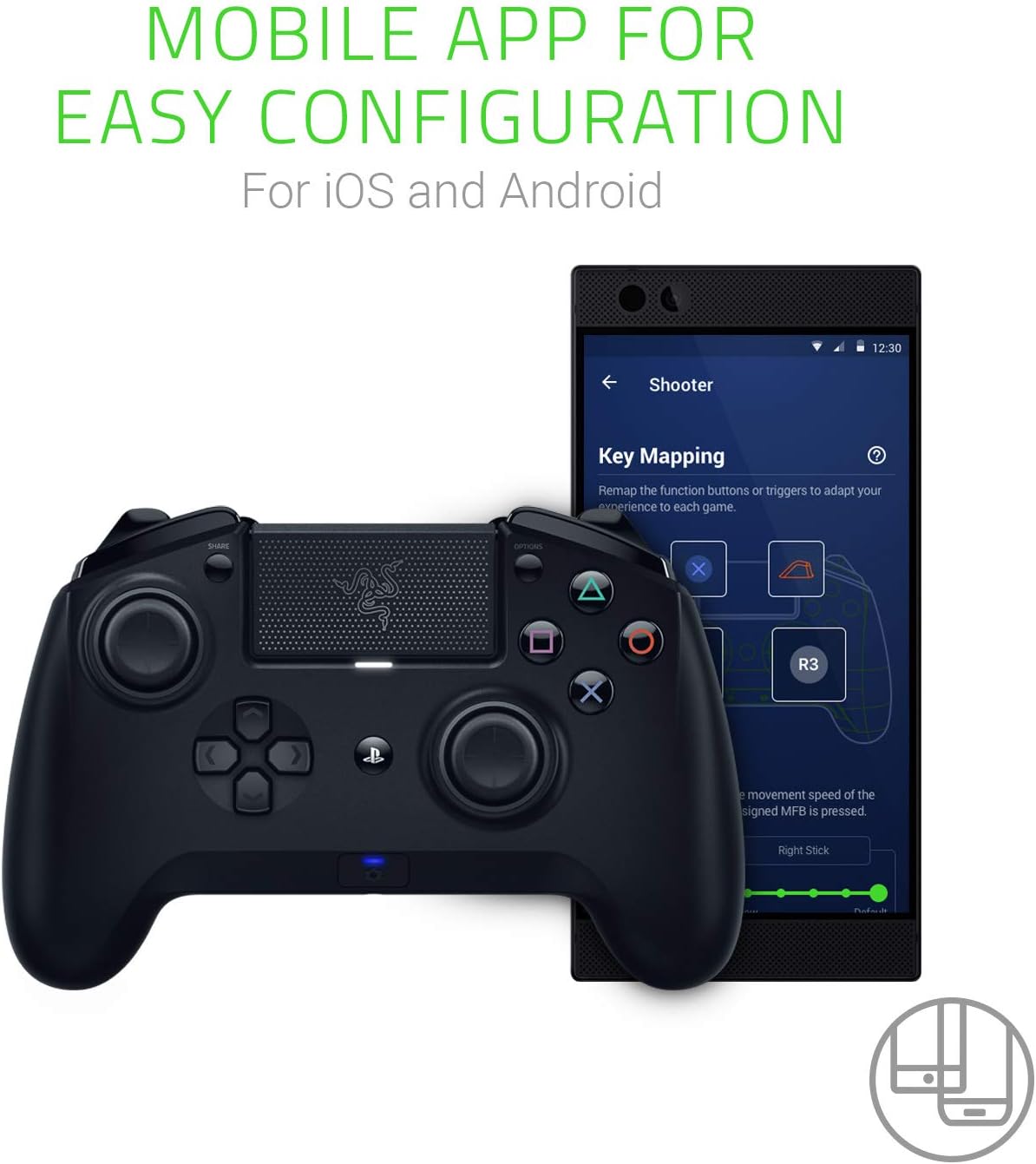 Controle para PS4 Razer Raiju Tournament Edition 3