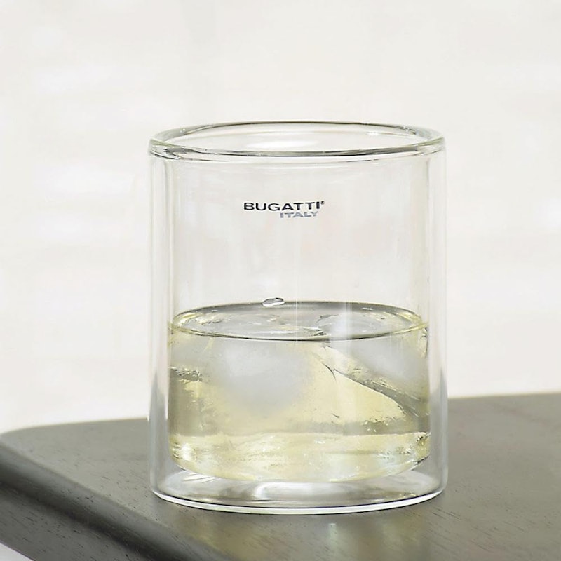 Conjunto 2 Copos de Whisky Bar Parede Dupla 300 ml 4