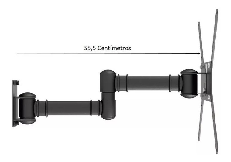 Suporte Articulado com Inclinação para TV de 19″ a 56″ 3