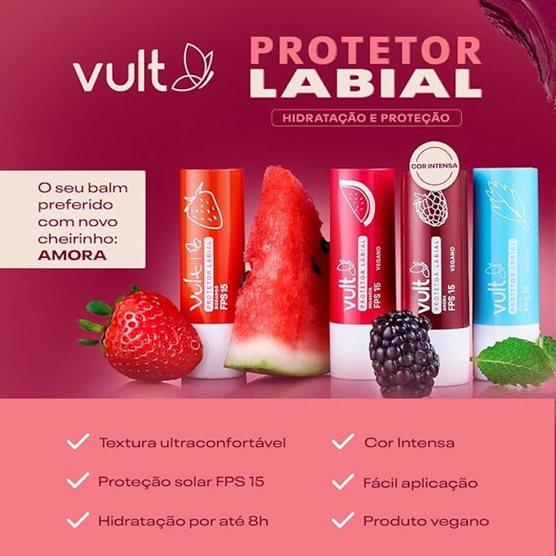 Protetor Labial Amora Vult 3