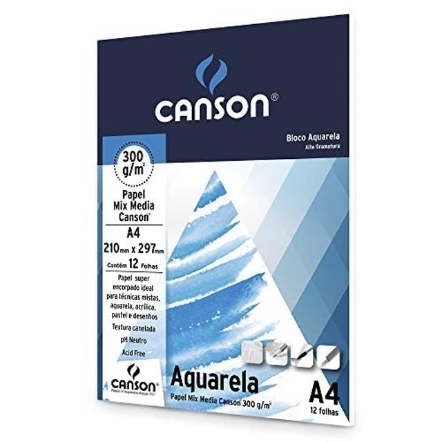 Canson® Bloco Aquarela 2