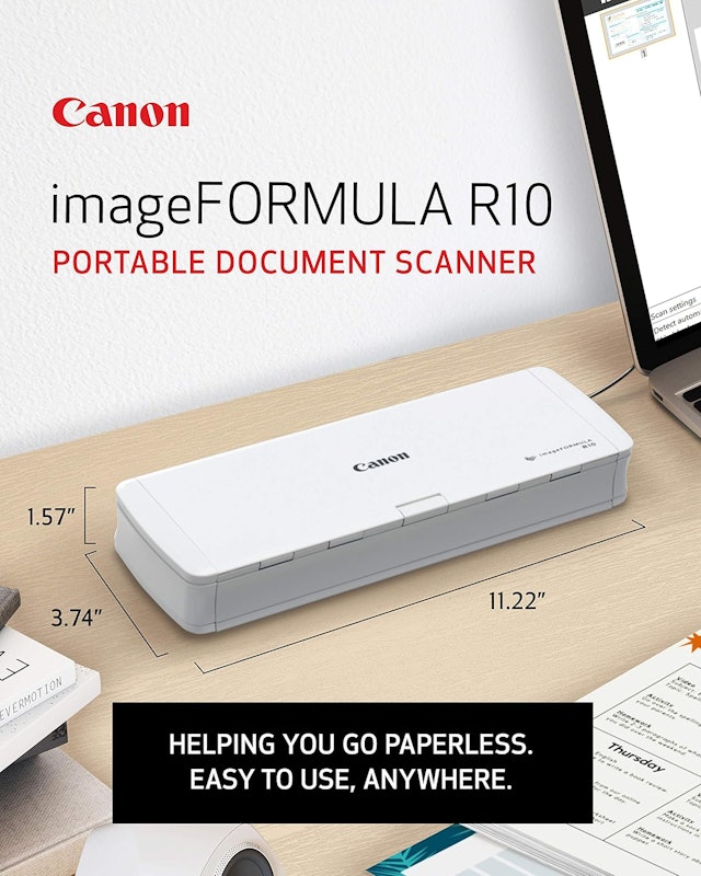 Scanner de Documentos Portátil imageFORMULA R10 2