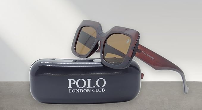 Óculos de Sol Feminino Quadrado Fashionista Proteção UVA/UVB 5