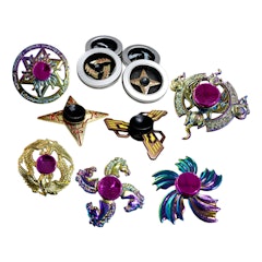 Kit 2 Spinner De Metal Fidget Hand