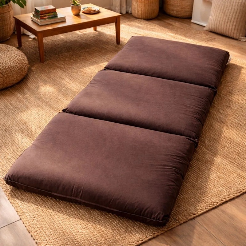 Futon Almofada Dobrável de Espuma Solteiro 1