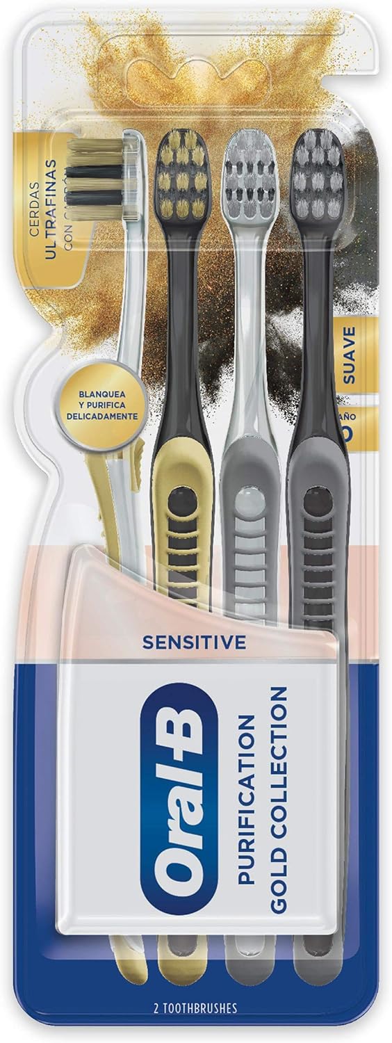 Escova de dentes Oral-B Sensitive Purification Gold Collection 2