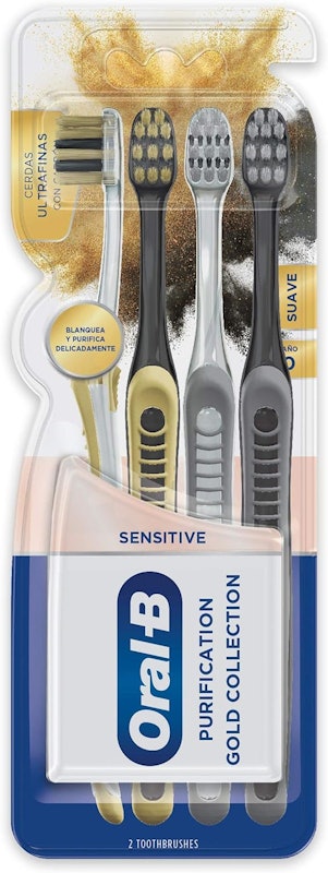 Escova de dentes Oral-B Sensitive Purification Gold Collection 2