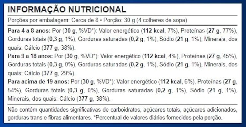Caseinato 225 g (4 Unidades) 2
