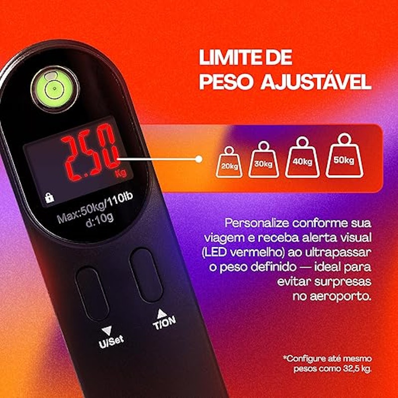 Balança Portátil de Viagem 5