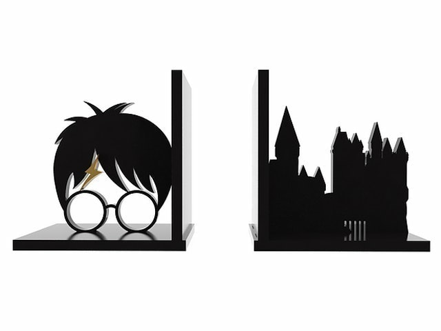 Aparador de Livros Harry Potter 1