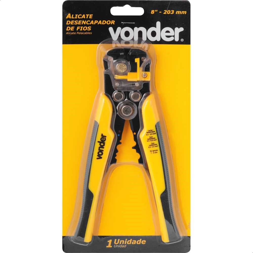 Alicate Desencapador de Fios Automático 8" - 203 mm 2