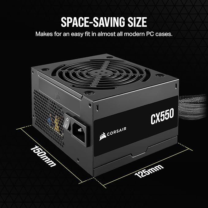 CX Series™ CX550 - Fonte de Alimentação ATX 550 W 5