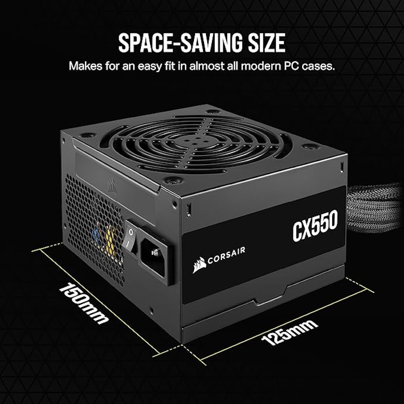 CX Series™ CX550 - Fonte de Alimentação ATX 550 W 5
