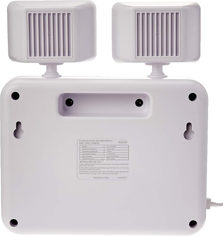 Luminária de Emergência Segurimax 3