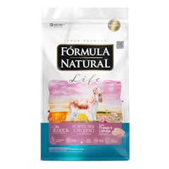 Fórmula Natural Super Premium Life Cães Adultos Portes Mini e Pequeno Frango e Linhaça