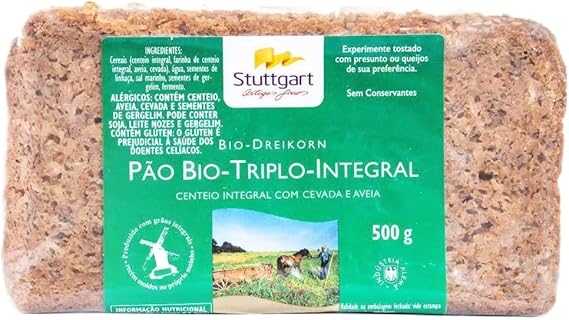 Pão Bio-Triplo de Centeio, Trigo e Aveia 2