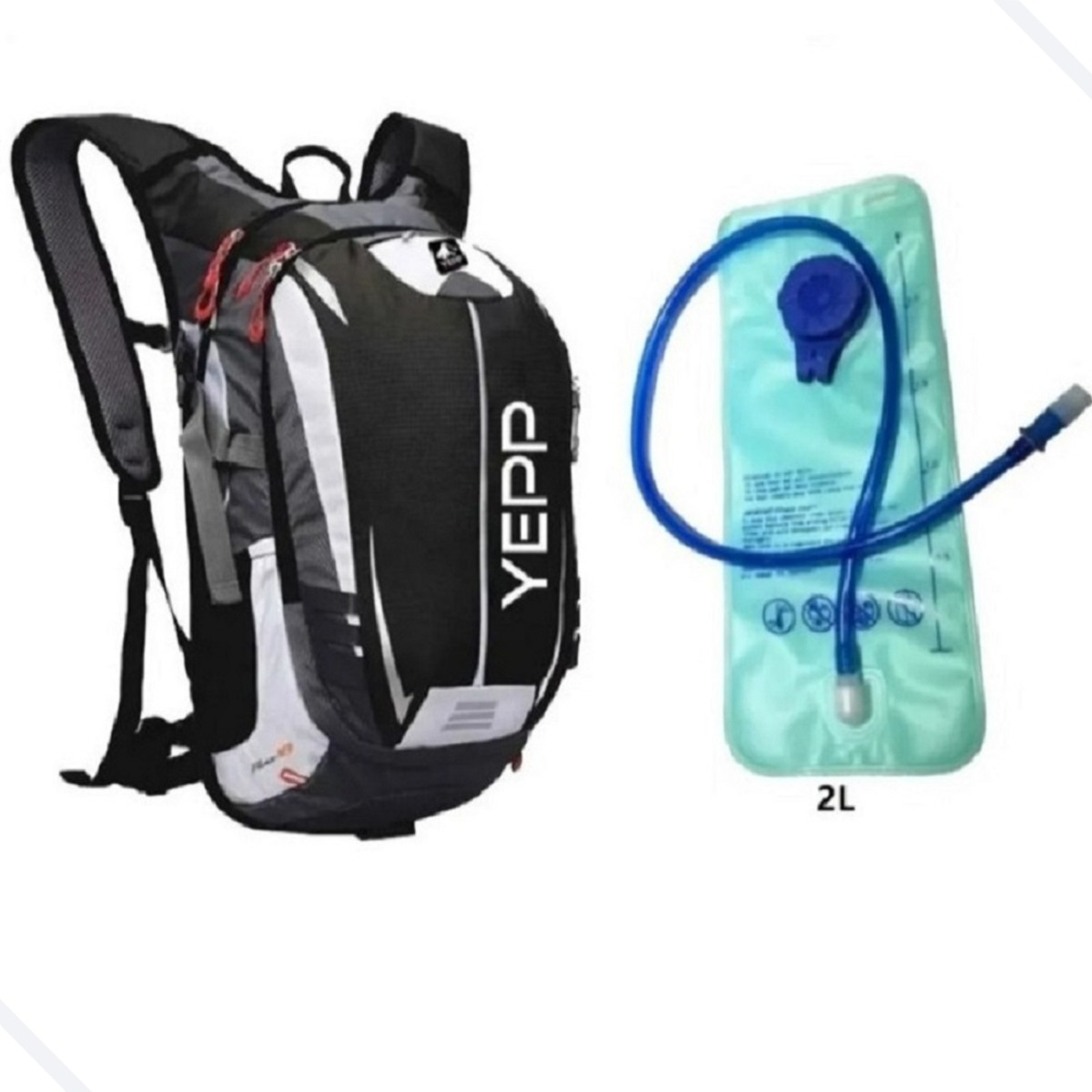 Mochila Hidratação Yepp 2 L Camping Corrida Trilha Ciclismo 18 L 5