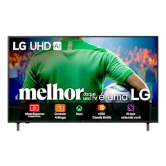 Smart TV LG UHD AI 4K UA85 55 Polegadas 2025