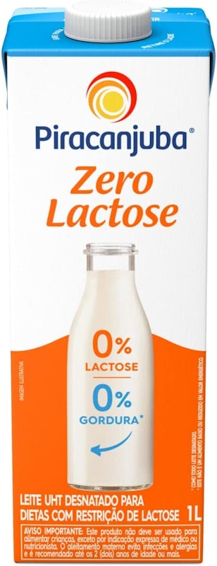 Leite Desnatado Zero Lactose 1