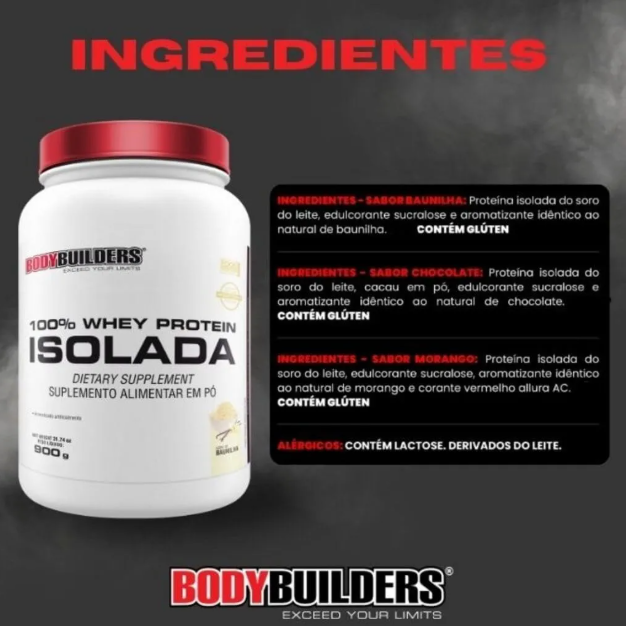 Whey Protein 100% Isolada 900 g  3