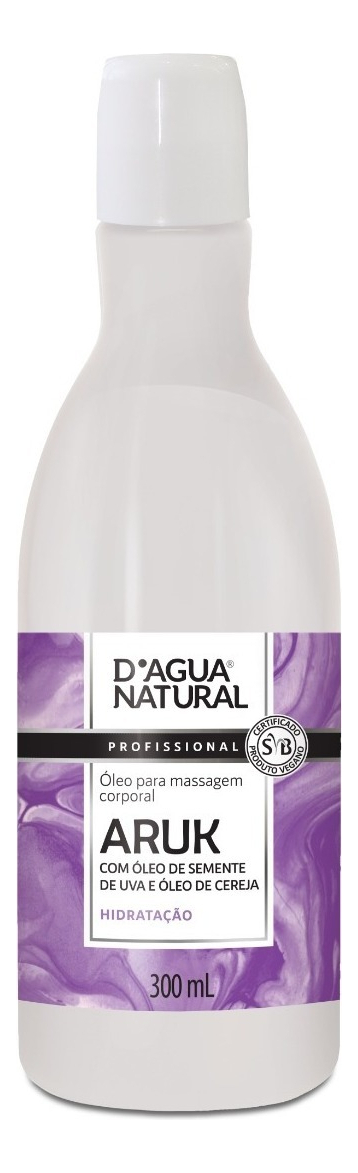 Óleo de Massagem Aruk Uva e Cereja 1