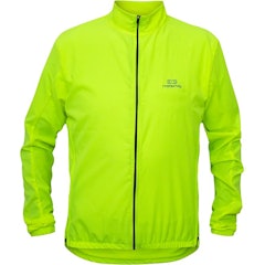 Jaqueta Corta-Vento de Ciclismo Masculina Race Amarelo Neon