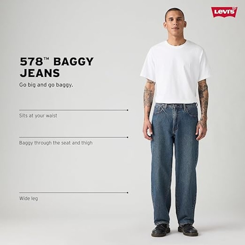 Calça Jeans Masculina Levi's 578 Baggy 4